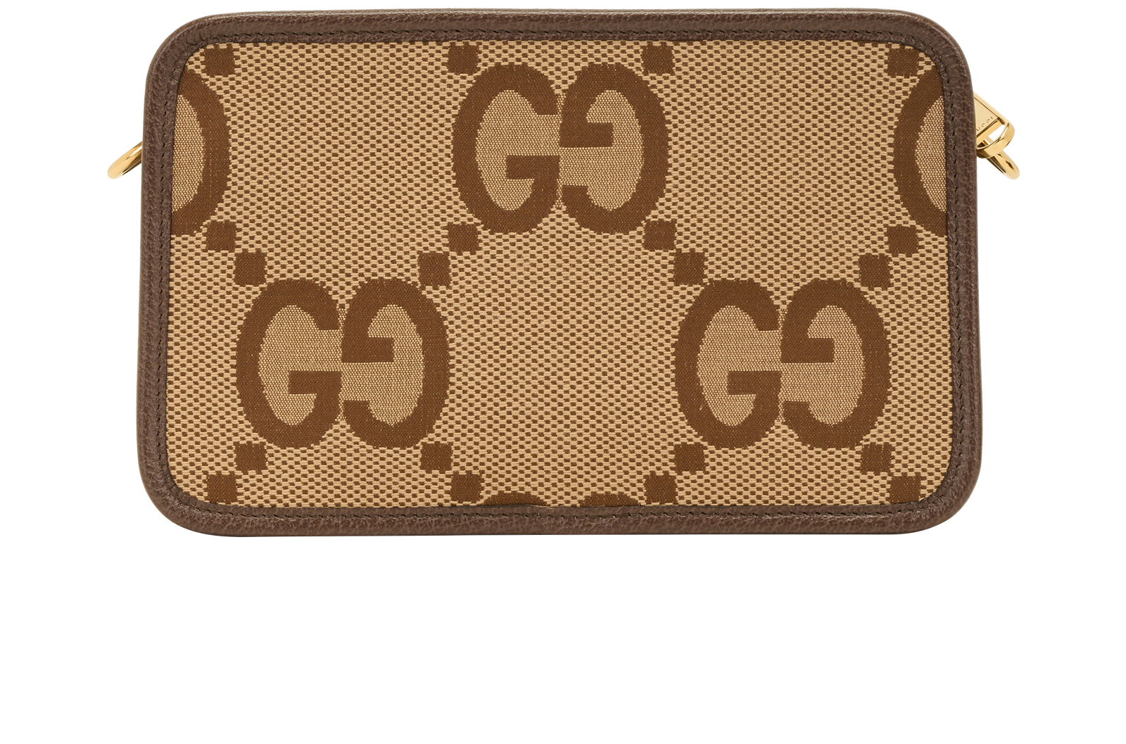 Mini Bag, &pound;850, Handbags, Beige/Brown, Canvas, Back view